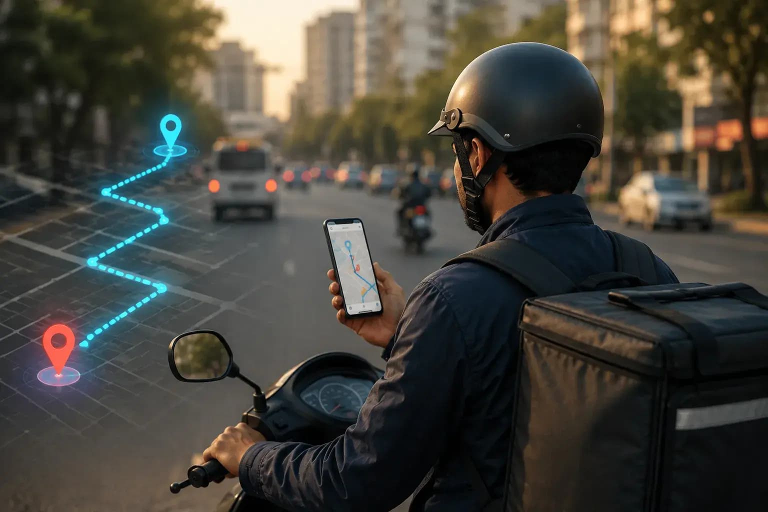 Traffic-Aware Delivery Management